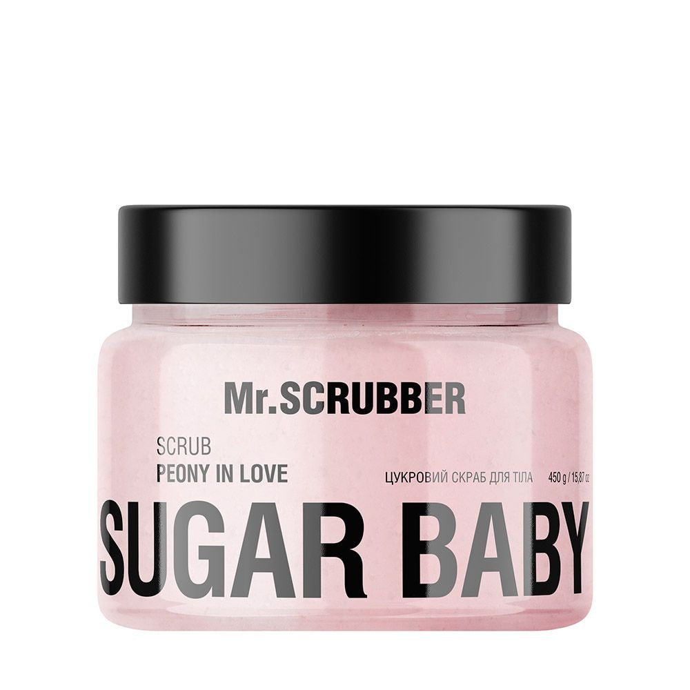 Цукровий скраб для тіла  Sugar Baby Peone in Love, 450g Mr. Scrubber 95438