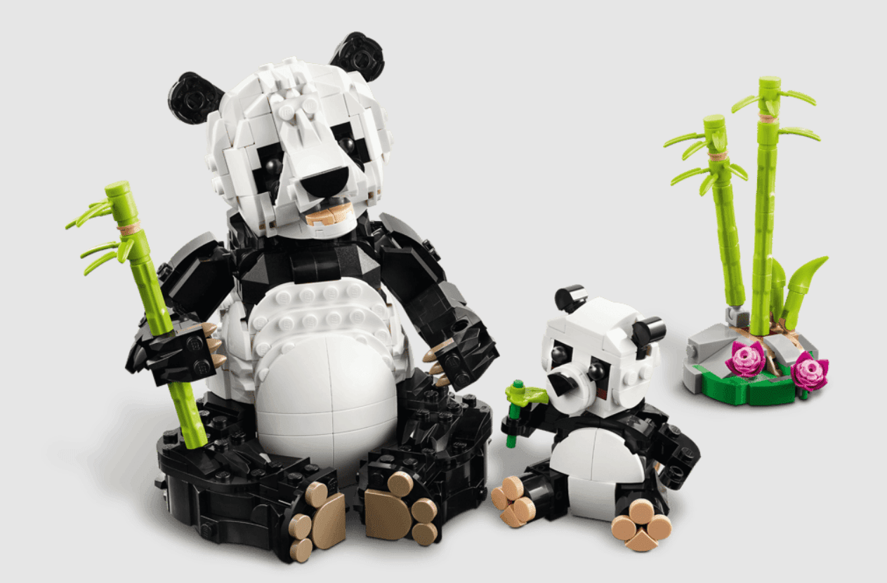 Lego CREATOR Конструктор Дикі тварини пандові 31165 95503 Данія