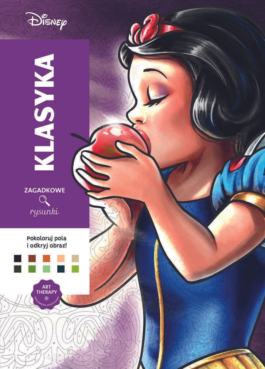 Розмальовка за номерами "Klasyka" від Disney 95511 Польша