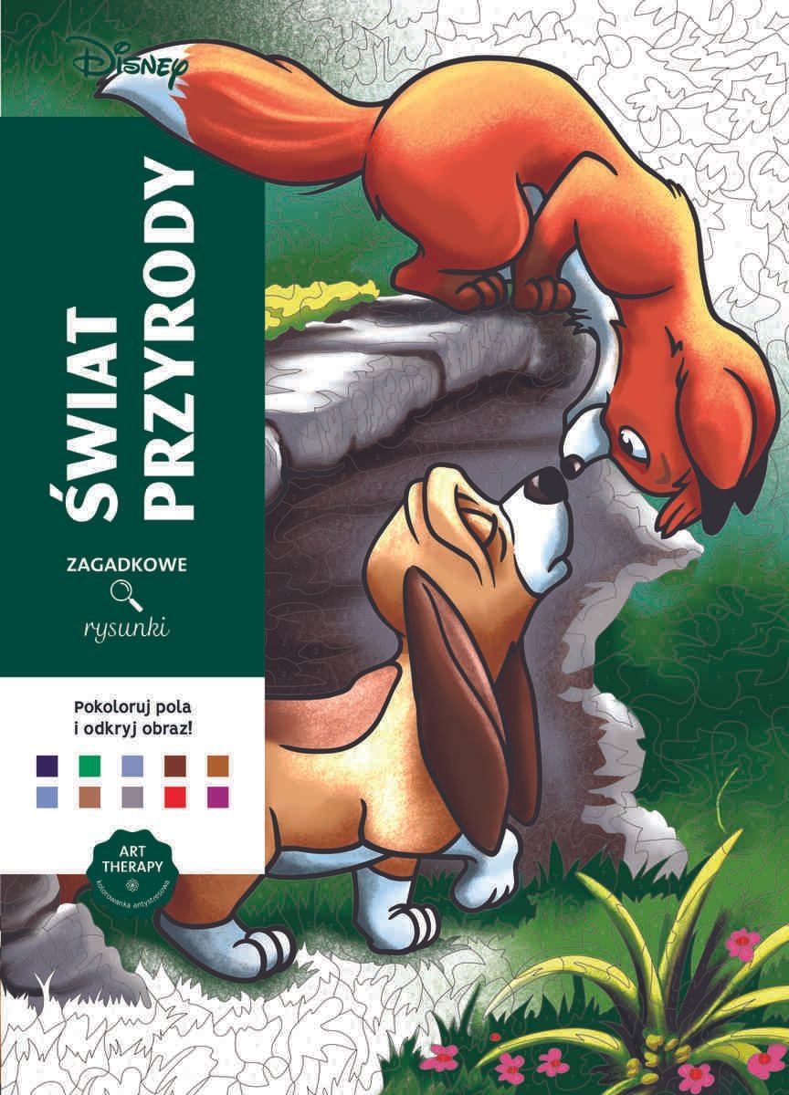 Розмальовка за номерами "Świat przyrody" від Disney 95514 Польша