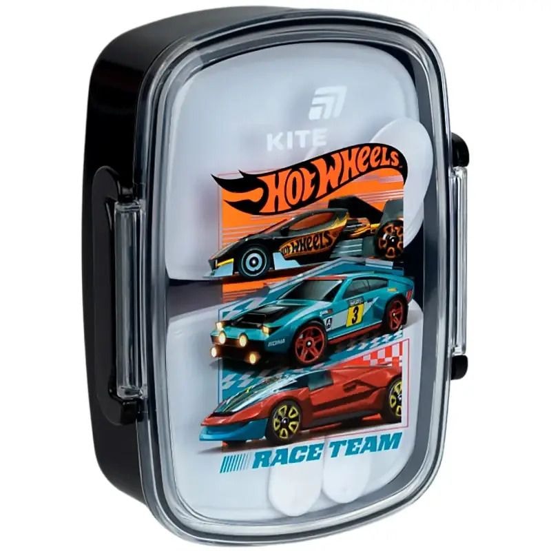 Ланчбокс Kite із наповненням 750 мл Hot Wheels HW26-181 95564 Німеччина