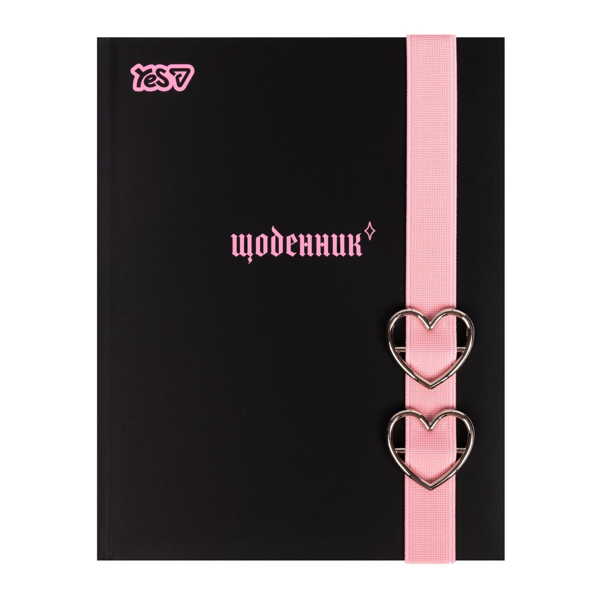 Щоденник шкільний Yes Hearts A5 40 аркушів твердий 911713 96501 YES