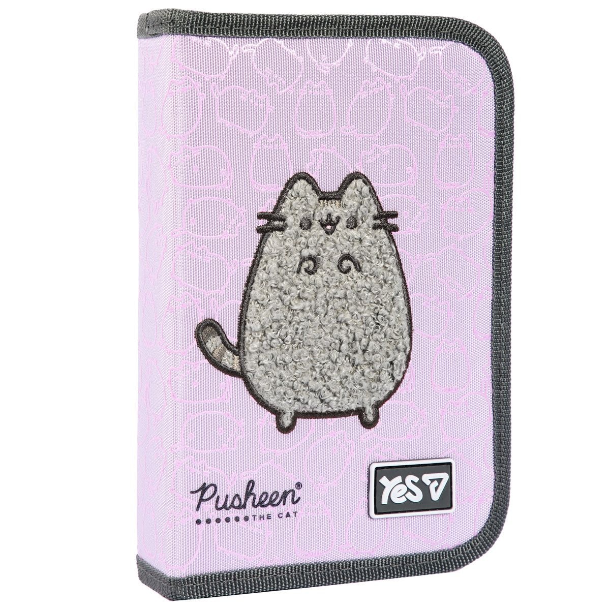 Пенал твердий Yes одинарний з двома клапанами Pusheen Delicacy 533741 96595 YES