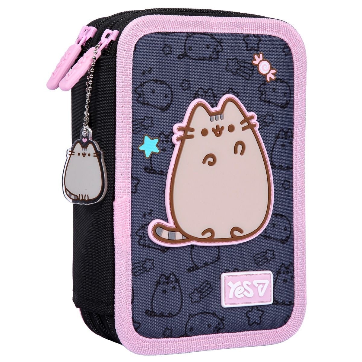 Пенал твердий Yes потрійний My Pusheen 533748 96609 YES