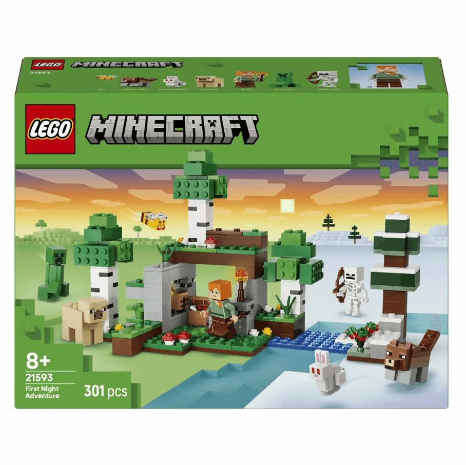 Lego Minecraft Пригода першої ночі 21593 96703 Данія