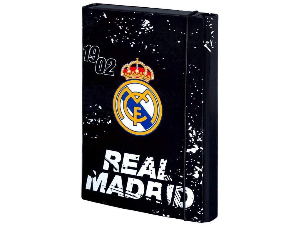 Папка для зошитів Kite RL26-210  В5 на гумці картон FC Real Madrid 96805