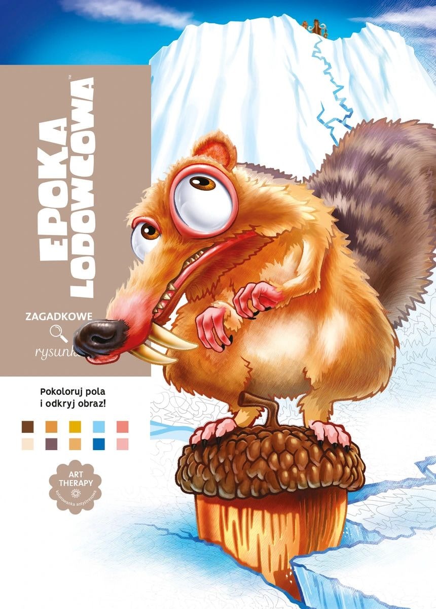 Розмальовка за номерами "Epoka lodowcowa" від Disney 96903 Польша
