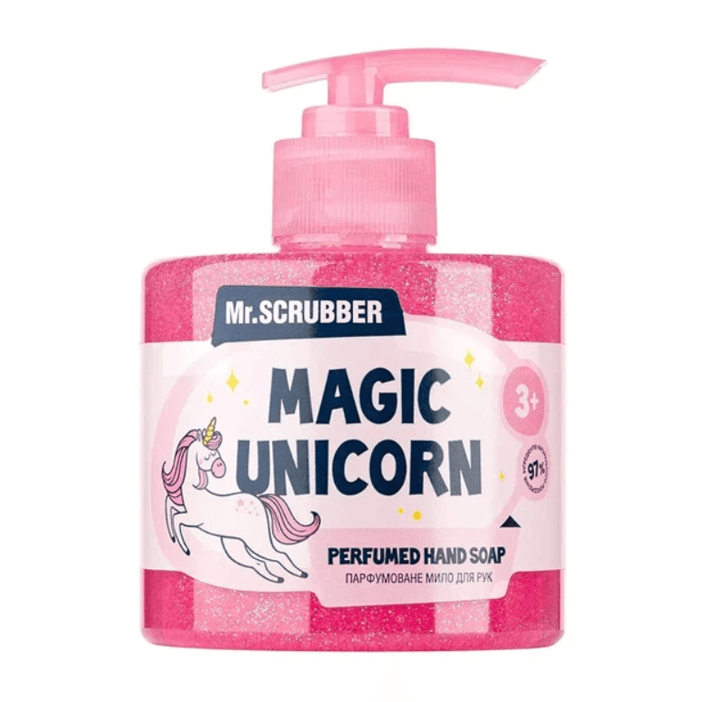 Парфумоване мило для рук MAGIC UNICORN Mr.SCRUBBER 300мл 97006