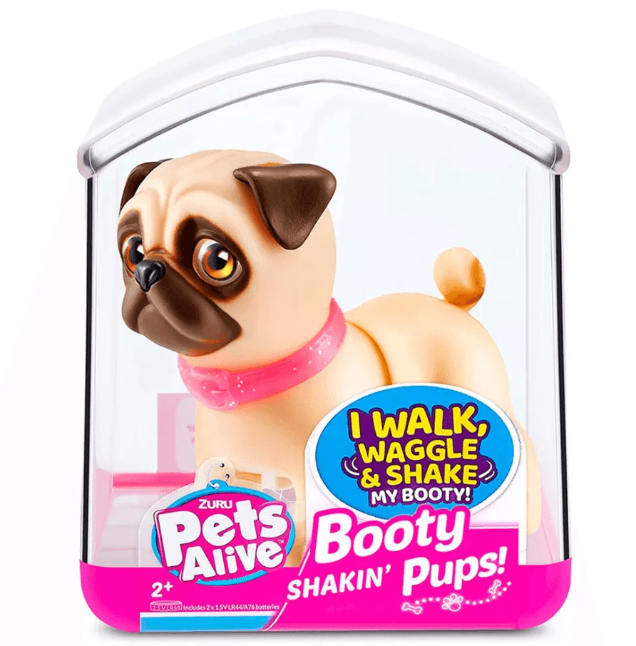 Інтерактивна іграшка Pets & Robo Alive Грайливий мопс (9530SQ1-4) 97258 Китай