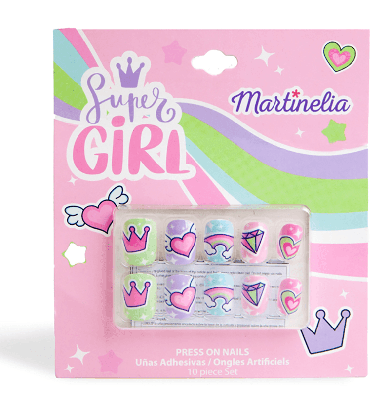 Наліпки на нігті SuperGirl Martinelia 62500 97285 Испания