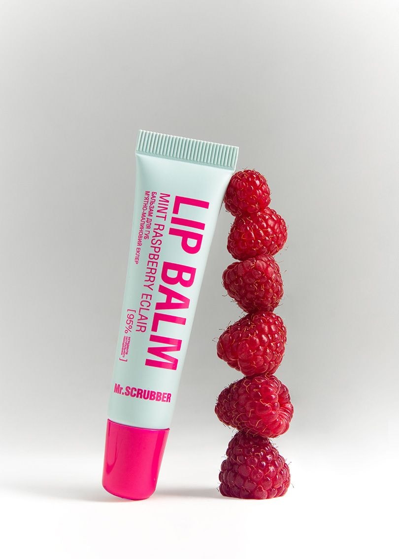 Бальзам для губ Lip Balm Mint Raspberry Eclair із ароматом м’ятно-малинового еклера Mr.SCRUBBER 97589