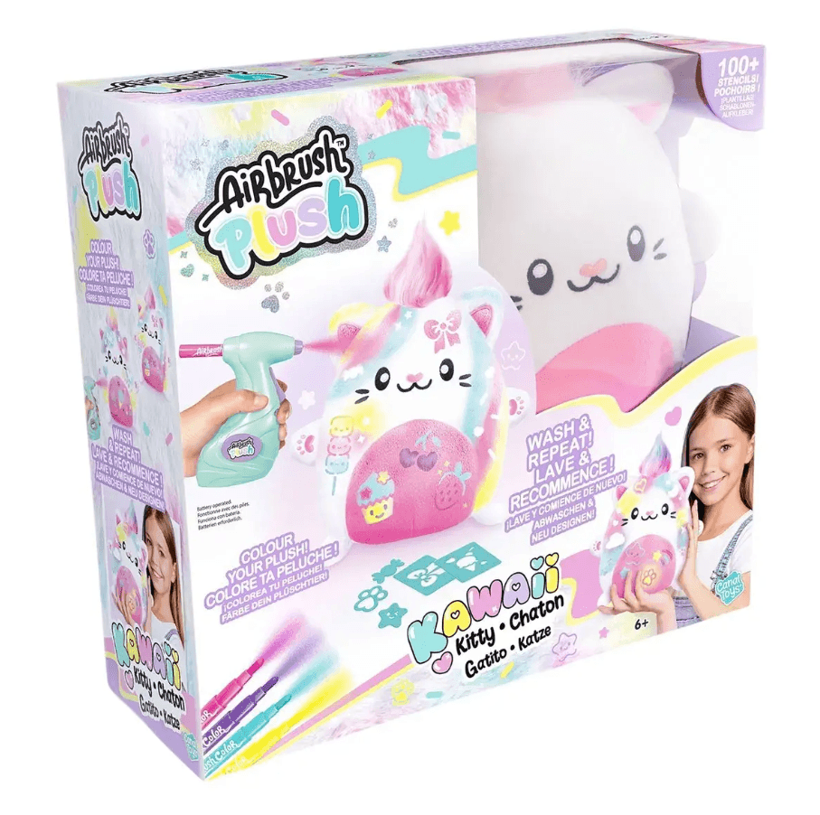 Набір для творчості Canal Toys Diy Airbrush Plush Kawaii Кошеня AIR073 97744 Китай