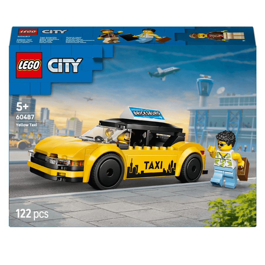 Lego City Great Vehicles Жовте таксі 60487 97825 Данія