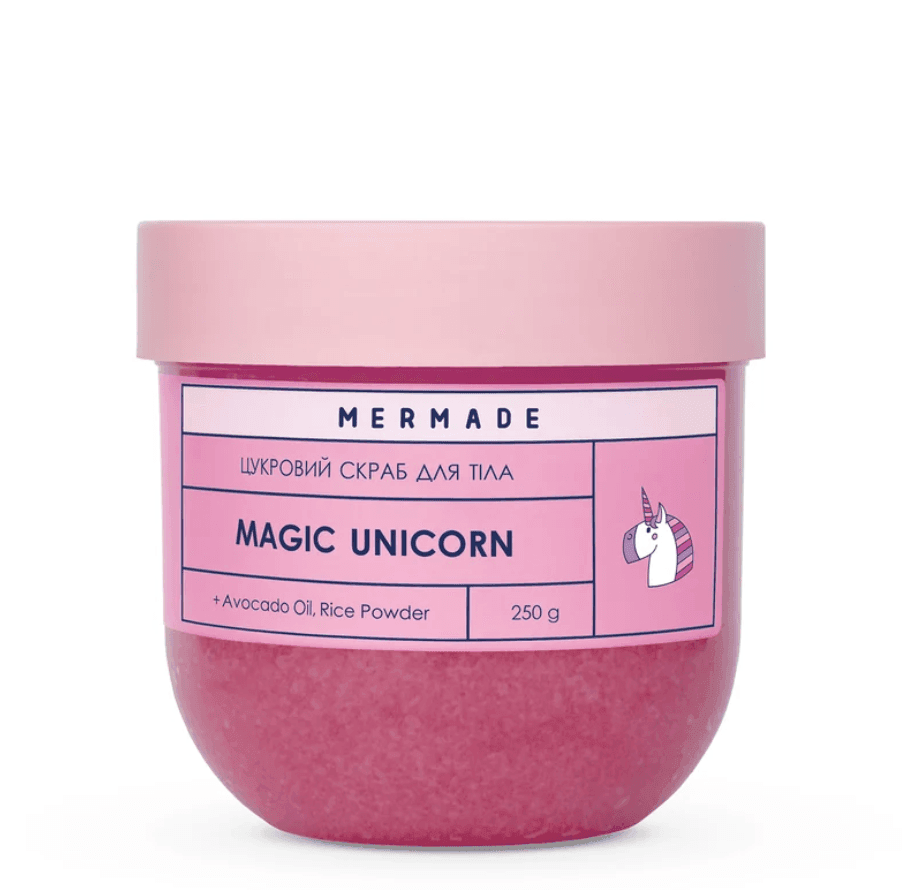 Цукровий скраб для тіла MERMADE Magic Unicorn 250 г 97864