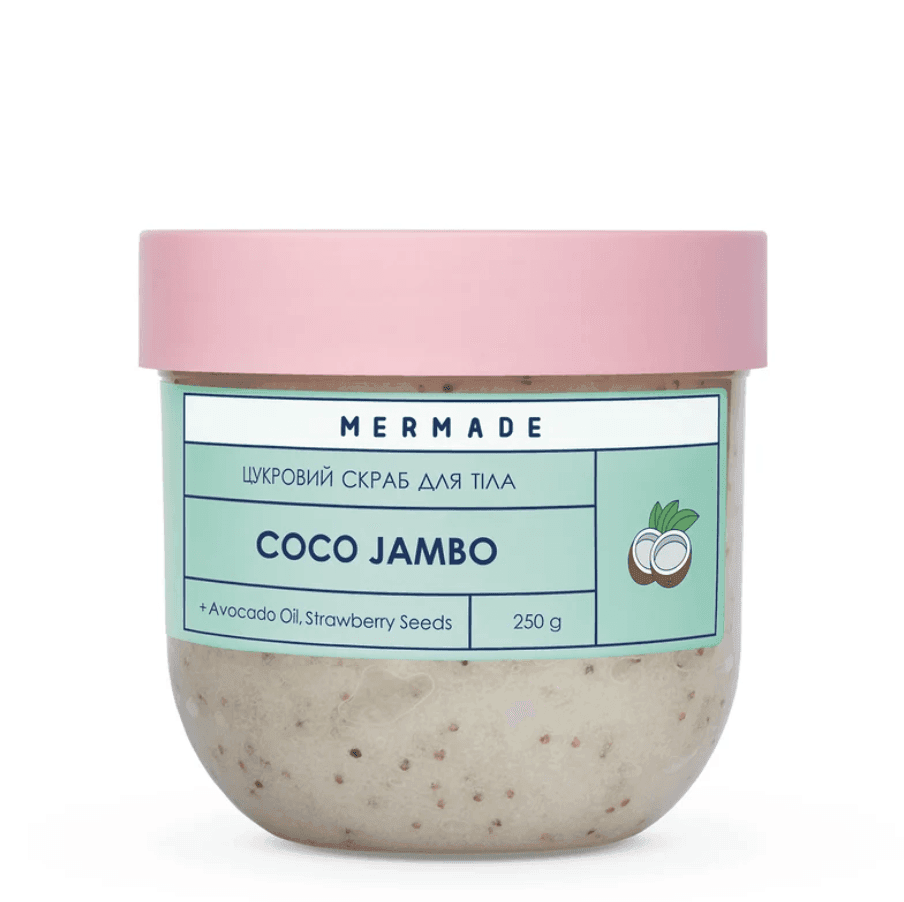 Цукровий скраб для тіла MERMADE Coco Jambo 250 г 97865