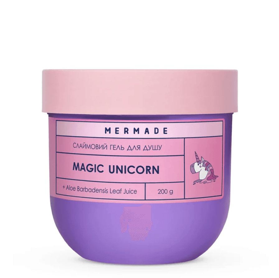 Слаймовий гель для душу MERMADE Magic Unicorn 200 мл 97867