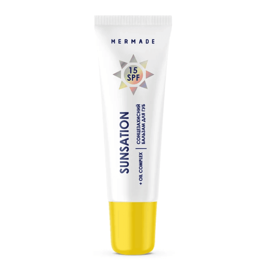 Сонцезахисний бальзам для губ MERMADE Sunsation SPF 15, 10 г 97875