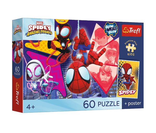 Пазли Trefl 60 Marvel Пригоди героїв 17429 97896 Польша