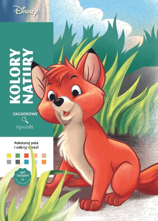 Розмальовка за номерами "Kolory natury" від Disney 98052 Польша