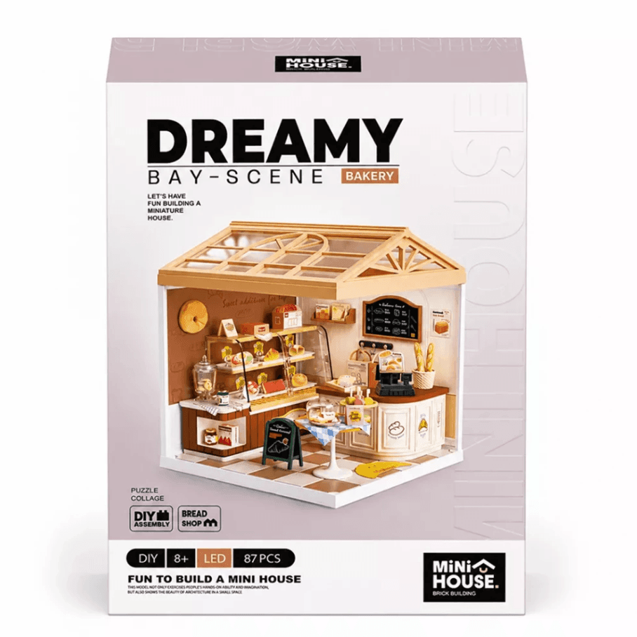 Конструктор-румбокс Mini House Інтер'єр Пекарня 8011 98120 Китай