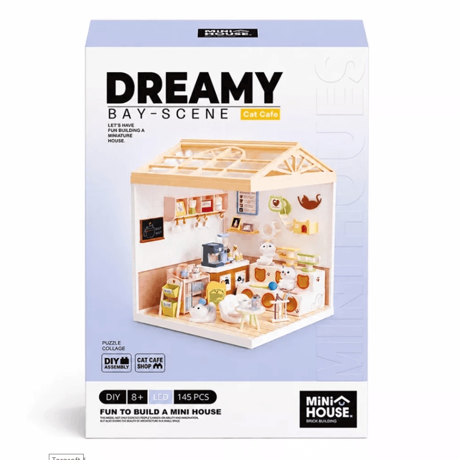 Конструктор-румбокс Mini House Інтер'єр Котокафе 8007 98121 Китай