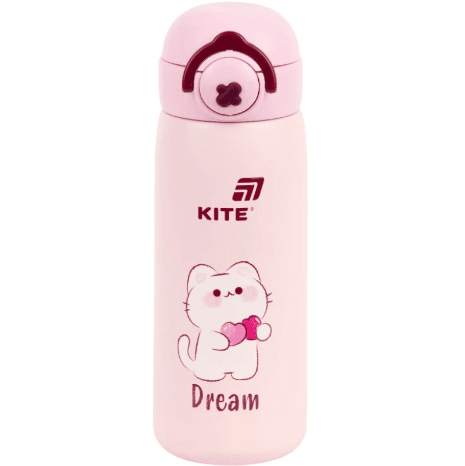 Термопляшка з кнопкою Kite K26-1221-3, Dream, 430 мл 98125 Німеччина
