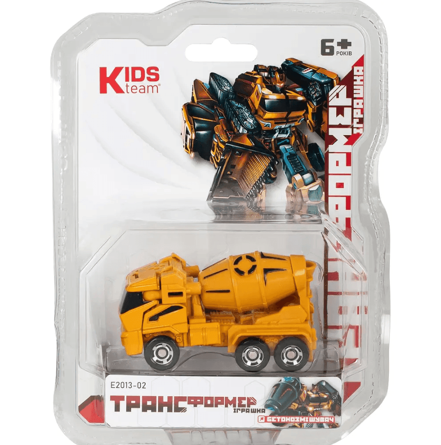 Іграшка -трансформер Бетонозмішувач Kids Team E2013-02 98188 Китай