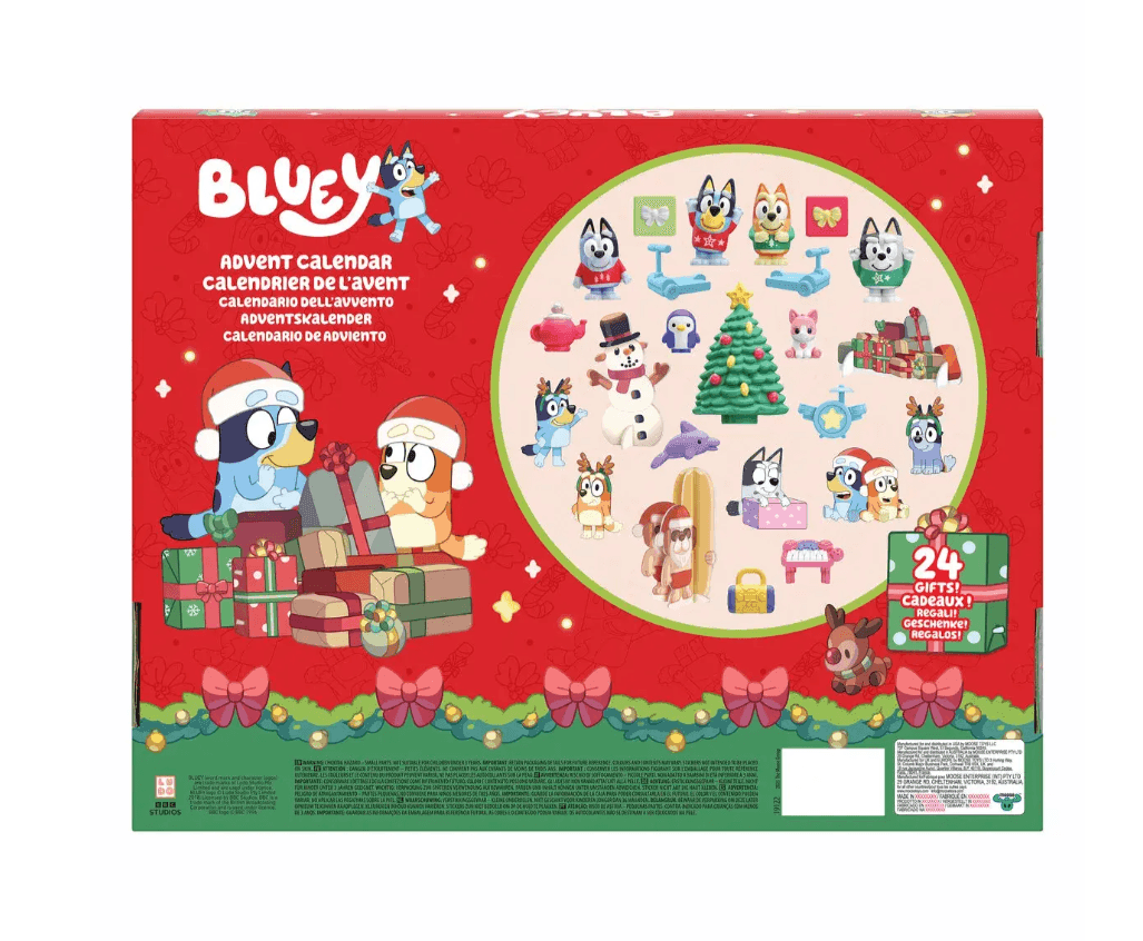 Адвент-календар Bluey з фігурками 125650 98208