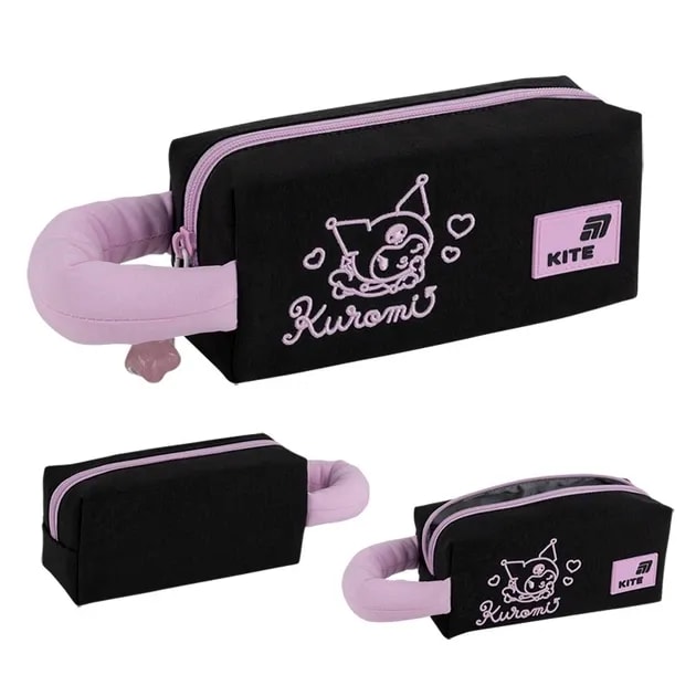 Пенал Kite НК26-2703-2 Kuromi чорно-рожевий 94527 Китай