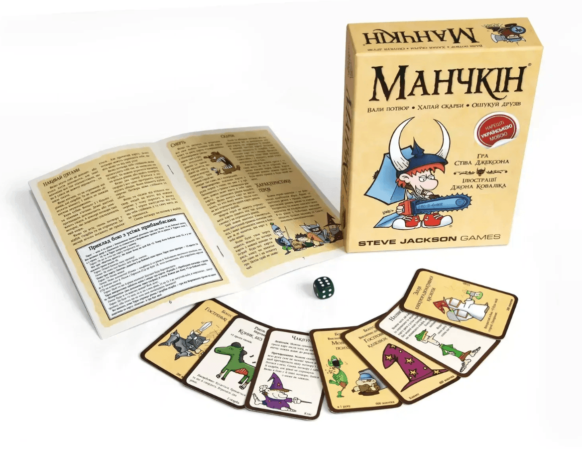 Настільна гра "Манчкін" 10501 81639
