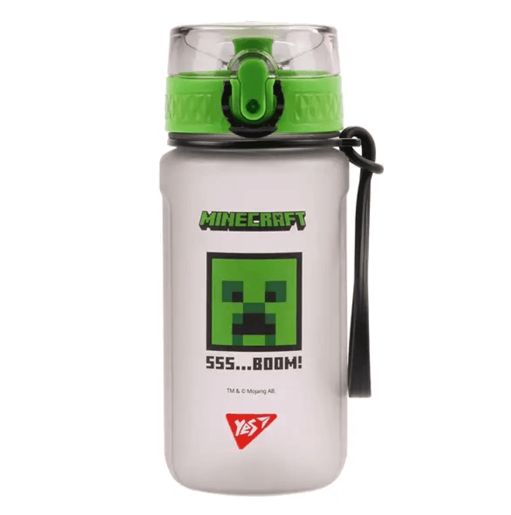 Пляшка для води Yes "Minecraft Boom", 500мл, софт тач 708320 88379 YES