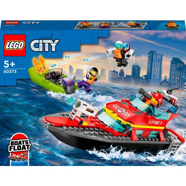 Lego City Човен пожежної бригади 60373 90918 Данія