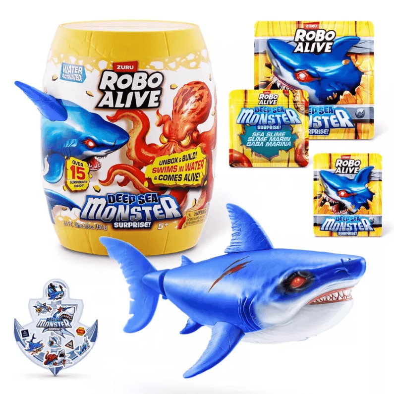 Інтерактивна іграшка Pets & Robo Alive Велика біла акула 71155A 91025 Китай