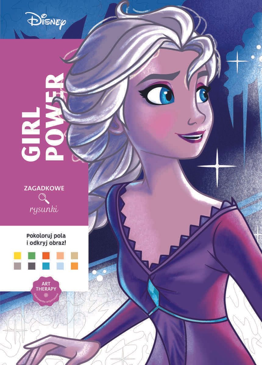 Розмальовка за номерами "Girl power" від Disney 95512 Польша