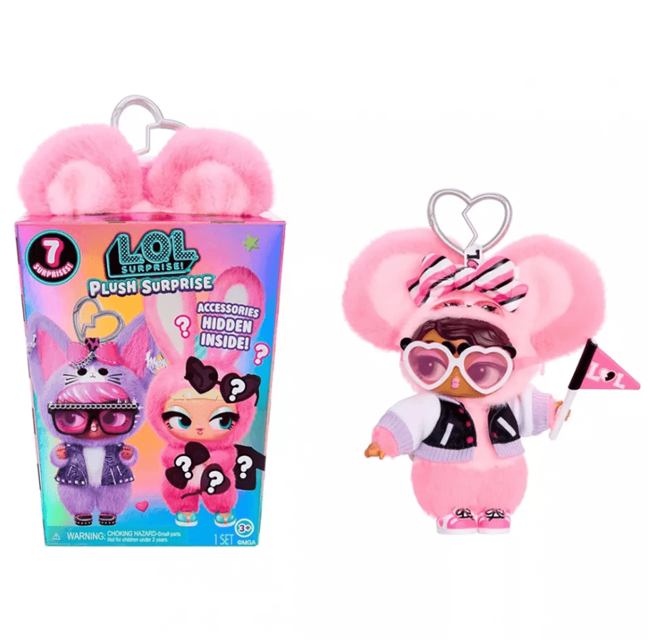 Лялька на підвісі L.O.L. Surprise! Plush Surprise Пухнастий маскарад Панда Ма 249498-2 96761 Китай