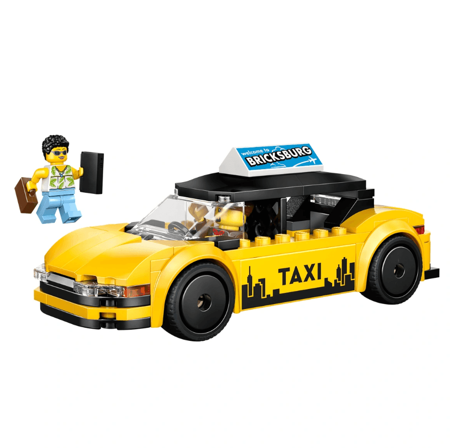 Lego City Great Vehicles Жовте таксі 60487 97825 Данія